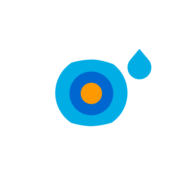 eye allergy relief eye drop icon